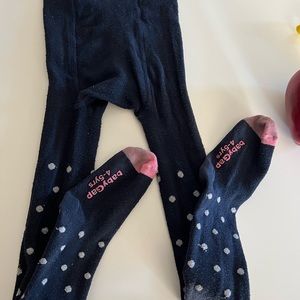 2 pairs Gap toddler tights